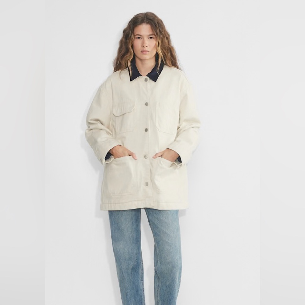 Aritzia Denim 90s Denim Chore Coat